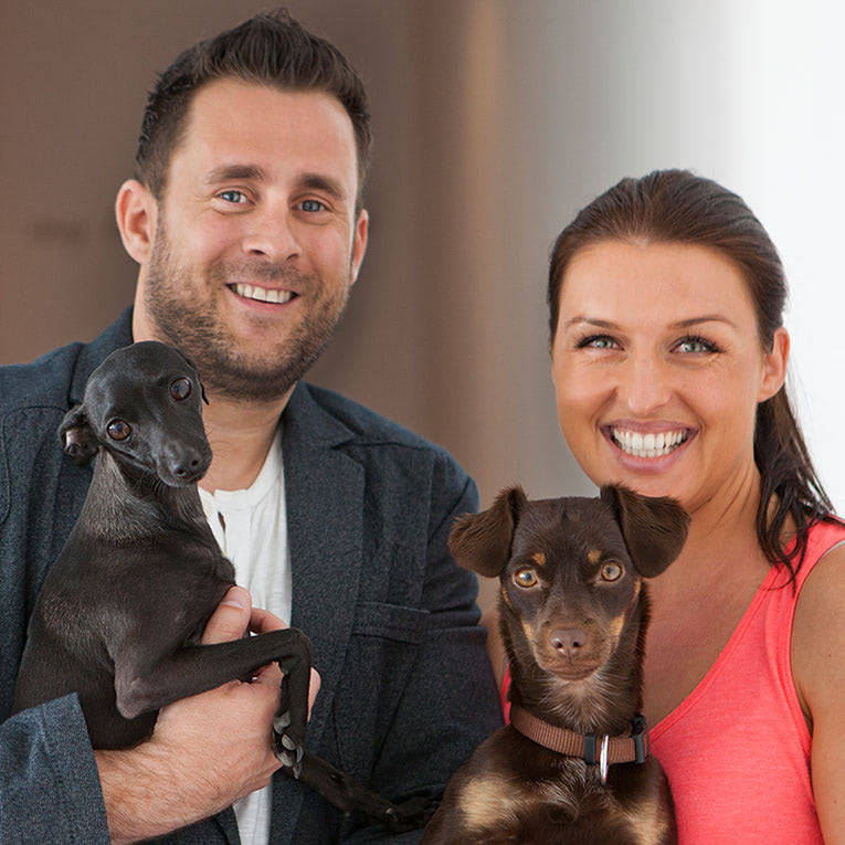 Tanja, Michael, Coco und Leni